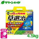 \明日開催!全品ポイント3倍キャンペーン実施予定!/除草剤 粒剤 草退治E粒剤 4.5KG 住友化学園芸 スギナ メヒシバ カタバミ 庭 路地 駐車場 雑草 速...