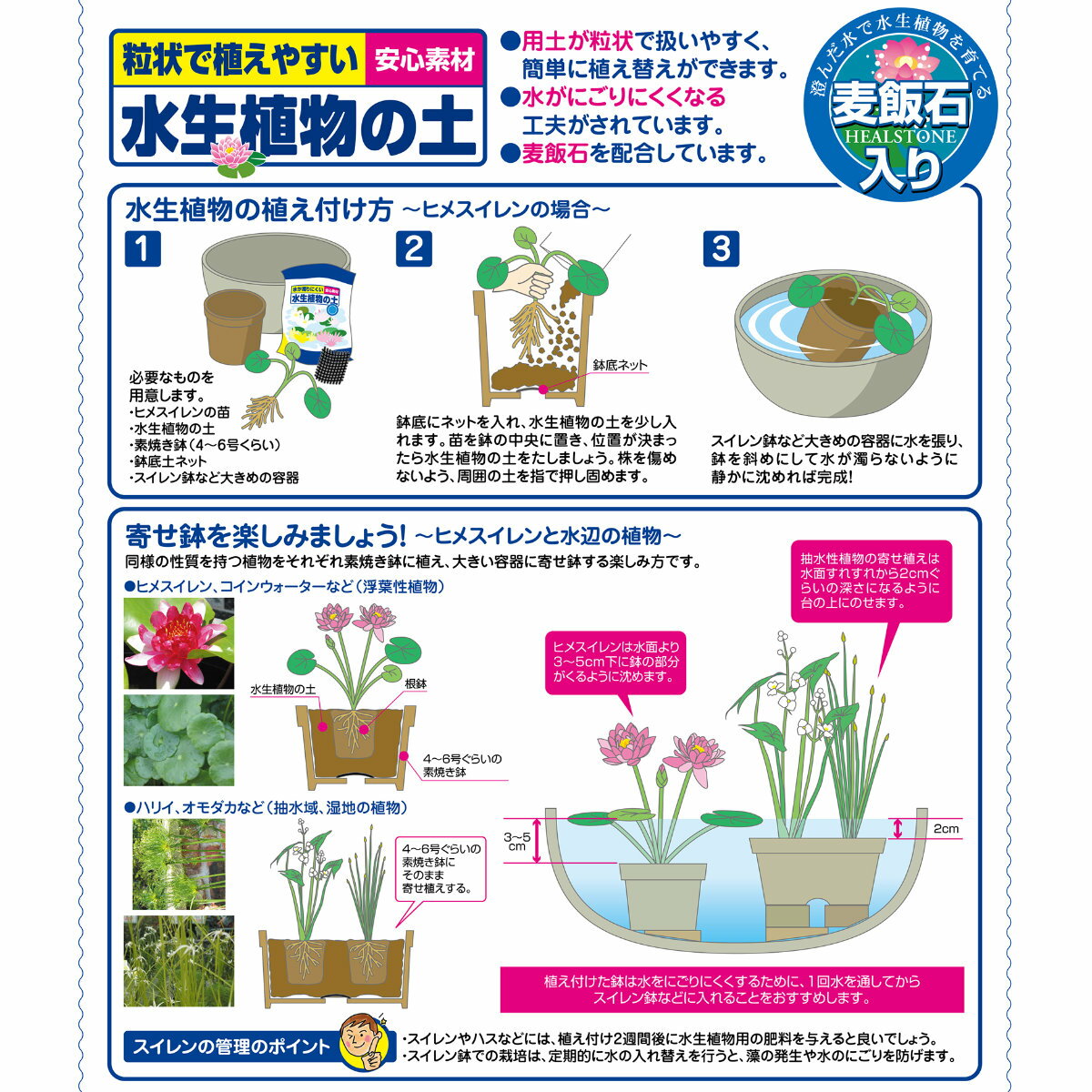 ＼エントリーで全品ポイント10倍キャンペーン実施中！／ビオトープ 培養土 水生植...