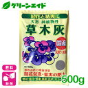 ＼除草剤5%＆培養土10%OFFクーポン発行中！／元肥 追肥 草木灰 500g アミノール化学研究所 野菜 草花 果物 果樹 家庭菜園 園芸 ガーデニング