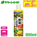 \本日開催!全品ポイント5倍キャンペーン実施中!/液体肥料 野菜 果物 ベジフル液肥 800ml 住友化学園芸 家庭菜園 園芸 肥料 くだもの 応援セール
