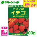 \本日開催!全品ポイント5倍キャンペーン実施中!/イチゴ 肥料 イチゴ専用肥料 400g アミノール化学研究所 苺 アミノ酸 園芸 果物 ガーデニング 初心者向け ビギナー向け