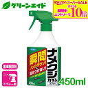 \期間限定!エントリーでP10倍&対象500品以上10%OFF!/ナメクジ 殺虫剤 ナメクジカダンスプレー 450ml フマキラー スプレー 駆除 退治 庭 園芸 ガーデニング 応援セール