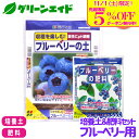 \本日限定!先着限定5%OFFクーポン発行中!/【送料無料】 培養土&肥料セット ブルーベリー用 花ごころ ブルーベリーの土 5L ブルーベリーの肥料 500g 土 粒状肥料 園芸 ガーデニング ビギナー向け 初心者向け