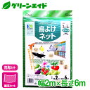 ＼4/24(水)20時開始!エントリーでP10倍&先着限定5%OFFクーポン！／防鳥 ネット 鳥よけネット 2×6m マツモト 園芸 家庭菜園 ビギナー向け 初心者向け