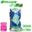 \期間限定!購入金額に応じて使える最大1200円OFFクーポン発行中!/防鳥 ネット 強力防鳥網30(ブルー) 30坪 5.4×18m マツモト 園芸 家庭菜園...