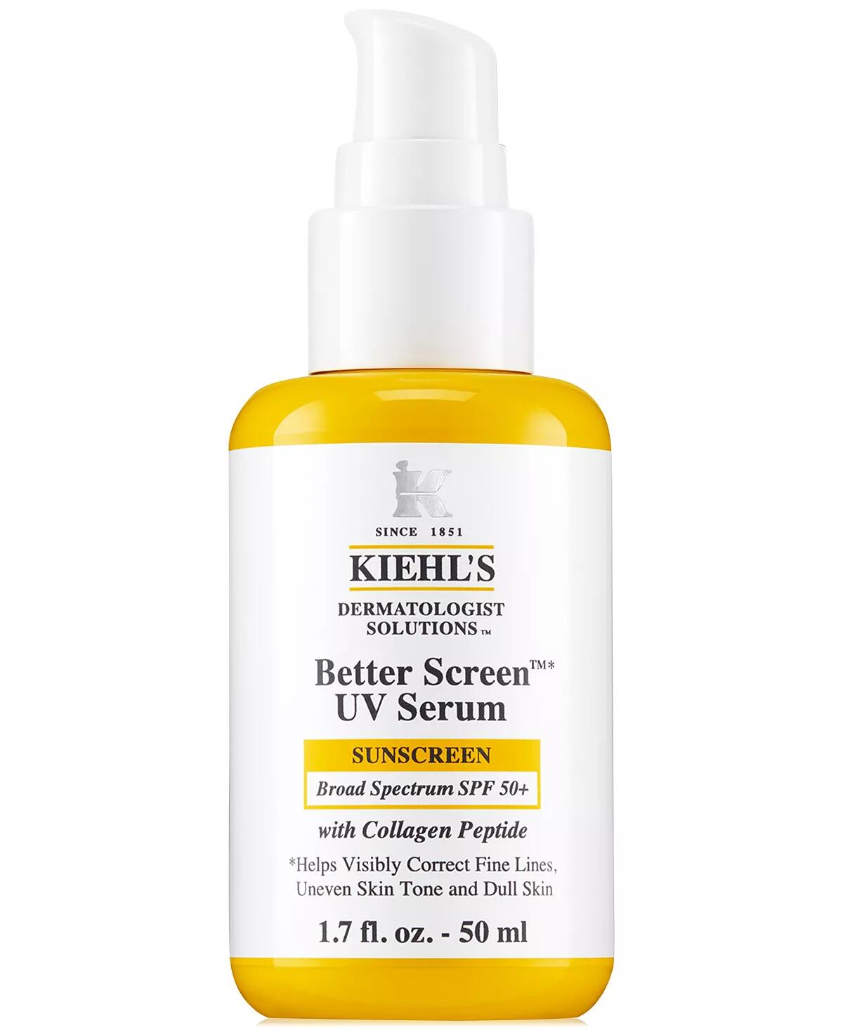 キールズ 【Mother'sDay アンチエイジングアイテムSALE】【エクスプレス便】Kiehl's Better Screen™ UV Serum SPF 50 キールズ ベター サンスクリーン UV美容液 SPF 50 日焼け止め UV対策 紫外線対策