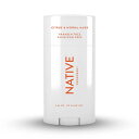 アメリカで人気沸騰中！！ ナティヴ Native 制汗剤 男女兼用 シトラスとハーブの香り スティックタイプ 2.65oz 75g わき汗　汗止め　制汗剤　海外製品　ワキガ　匂い　汗対策 Deodorant Antiperspirant デオドラント