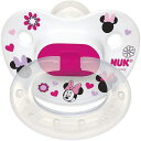 【追跡可能海外メール便】NUK ヌーク　ディズニーベイビーおしゃぶり　6～18ヶ月用　Disney Baby Puller Pacifier, 6-18 Months, Minnie Mouse Assorted Colors, 1 pk　おしゃぶり　ヌーク　ベイビー　赤ちゃん