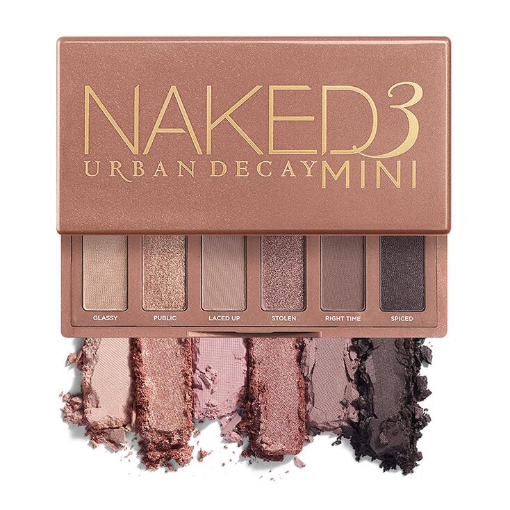 Urban Decay Naked3 Mini Eyeshadow Palette アーバンディケイ ネイキッド3 ミニ アイシャドウパレット　Pigmented Eye Makeup Palette For On the Go - Ultra Blendable - Up to 12 Hour Wear