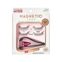 【追跡可能海外メール便】Kiss Magnetic Lash 01 With Applicator マグネット式つけまつ毛 アプリケーター付き 接着剤いらず のりいらず マグネットつけまつげ 時短 付け直し楽々 美容 美容液 コスメ 化粧品