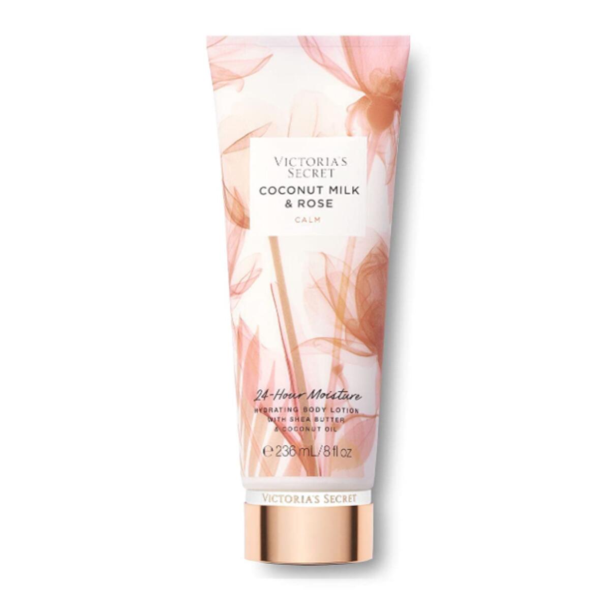 Victoria's Secret 　ビクトリアシークレット　ココナッツミルク＆ローズ　ハイドレーティング ボディローション　236ml　Coconut Milk & Rose Hydrating Body Lotion 8oz　ボディローション　ボディケア　ビクシー