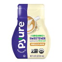  Pyure Organic Liquid Vanilla Stevia Drops 1.8 oz ピュアオーガニック ステビア バニラ味 天然甘味料 オーガニック グルテンフリー ヴィーガン 非遺伝子組換え体 糖質0 カロリー0