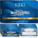 【追跡可能海外メール便】 EZGO Teeth Whitening Strips, 28 Non-Sensitive White Strips Teeth Whitening Kit EZGO ホワイトニングテープ 28枚入り 14セット わずか30分でホワイトニング 白い歯 輝く笑顔 明るい歯に