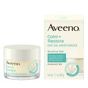 Aveeno Calm + Restore Oat Gel Facial Moisturizer for Sensitive Skin Fragrance-Free 1.7 oz アべーノ オーツジェルフェイシャルモイスチャライザー 無香料 48g