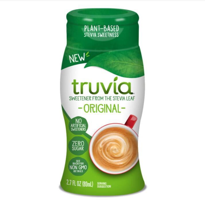 Truvia Zero Calorie Liquid Stevia Sweetener, Original flavor 2.7 fl. oz. トゥルビア0カロリー スウィートナー 天然甘味料 グルテンフリー ヴィーガン 非遺伝子組換え体 糖質0