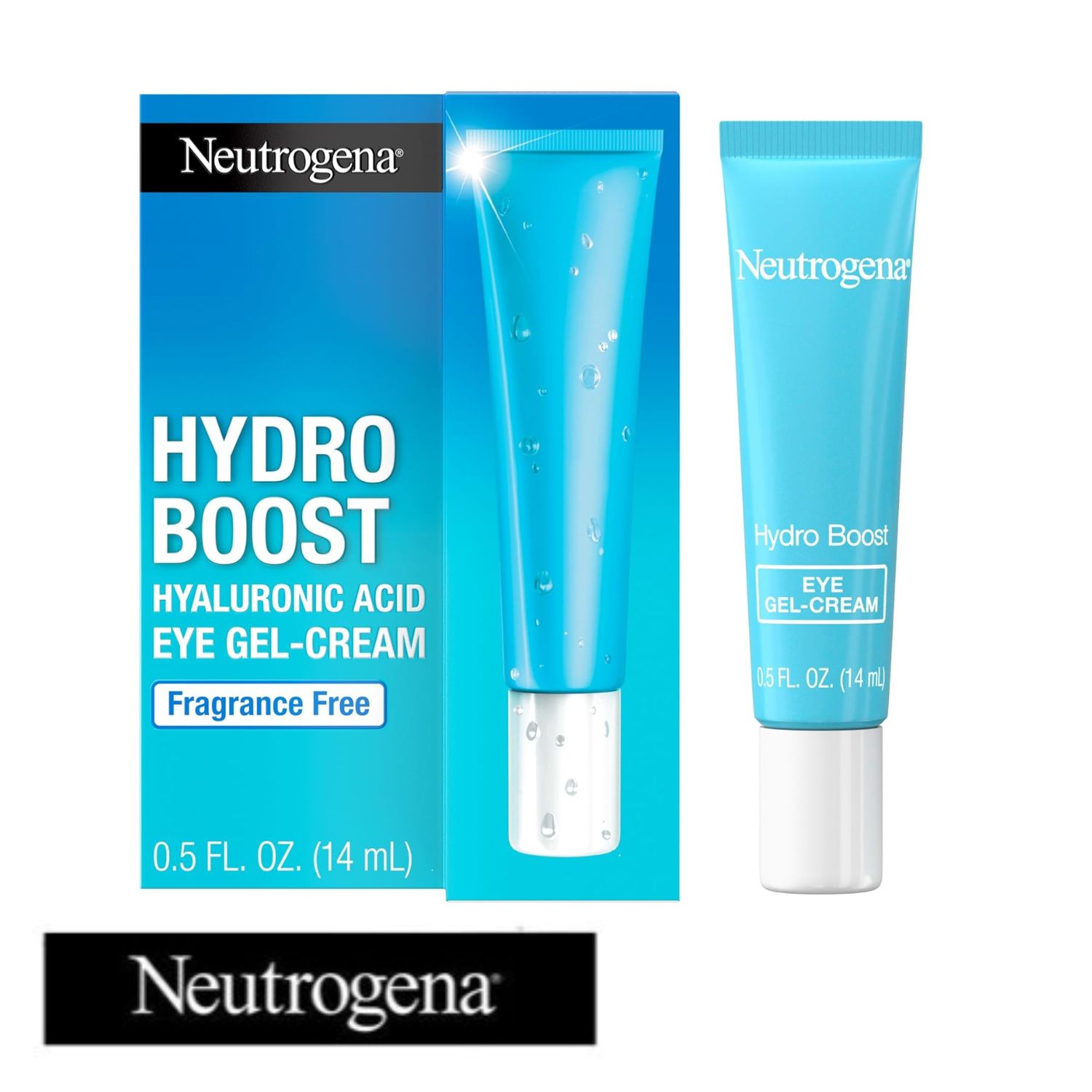 【追跡可能海外メール便】ニュートロジーナ ハイドロブースト 保湿ジェルアイクリーム Neutrogena Hydro Boost Hydrating Gel Eye Cream with Hyaluronic Acid 0.5oz 14ml スキンケア 美容