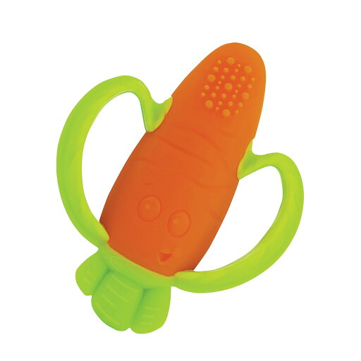 【追跡可能海外メール便】Infantino Lil' Nibbles Textured Silicone Baby Teether Orange Carrot 1.76oz インファンティーノ ベビー用シリコン歯固め ニンジンオレンジ 50g 【追跡可能海外メール便】Infantino Lil' Nibbles Textured Silicone Baby Teether Orange Carrot 1.76oz インファンティーノ ベビー用シリコン歯固め ニンジンオレンジ 50g