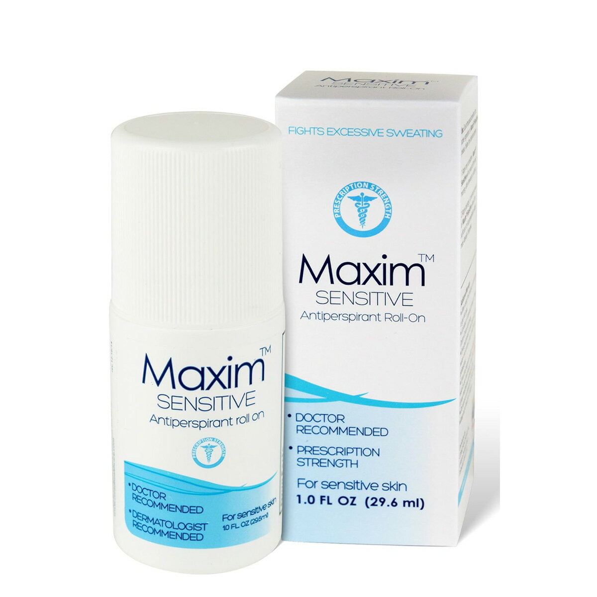 【エクスプレス便】Maxim 敏感肌用　クリニカルストレンス　ロールオン制汗剤 29.6ml　Maxim Sensitive Clinical Strength Antiperspirant 1.0fl oz　 汗対策 パースピレックス　汗止め　わき汗　制汗剤　海外製品　ワキガ　汗の匂い　汗臭