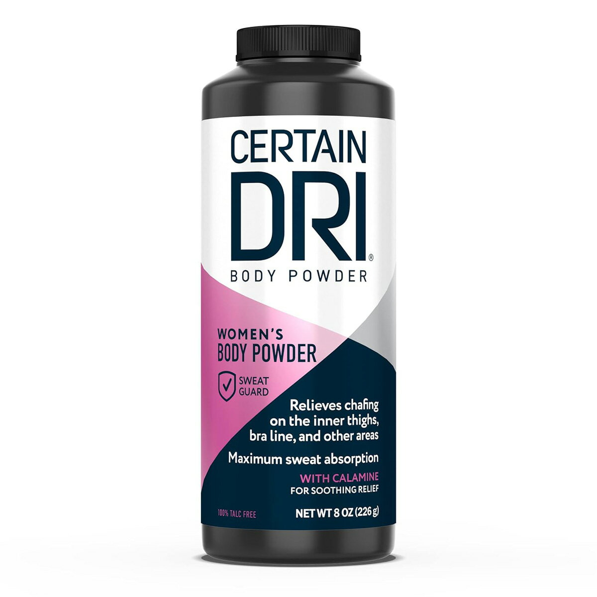 【エクスプレス便】サーテンドライ CERTAIN DRI ボディパウダー 女性用 8 oz　汗止め　わき汗　制汗剤　海外製品　ワ…