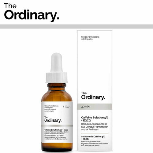 【エクスプレス便】【The Ordinary.】Caffeine Solution 5 EGCG 30ml DECIEM PACK OF 1 オーディナリー ディサイム 目元美容液 クマ 美容液 お肌 美容 プチプラコスメ スキンケア PACK OF 1