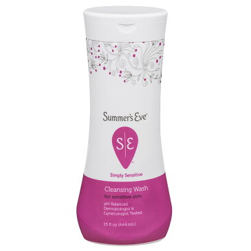 【エクスプレス便】Summer's Eve Cleansing Wash Simply Sensitive 15oz　サマーズイブ　デリケートゾーン専用ソープ 444ml