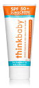 【エクスプレス便】 Thinkbaby Sunscreen SPF50 6oz シンクベビー 日焼け止めクリーム SPF50 Sunscreen 海 日焼け