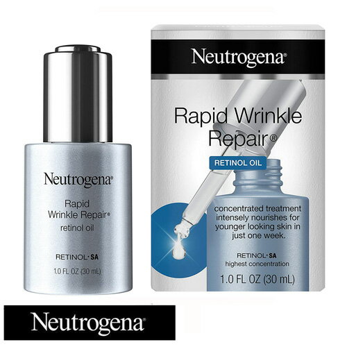 ニュートロジーナ エイジングケア　レチノールオイル 1oz 30ml Neutrogena Rapid Wrinkle Repair Anti-Wrinkle Retinol Face Serum Oil スキンケア エイジングケア 美容 オイル