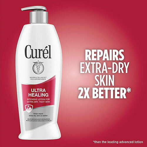 【エクスプレス便】Curel Ultra Healing Body Lotion Moisturizer for Extra Dry Skin 20 Ounce キュレル ウルトラヒーリングボディローションモイスチャライザー 591ml 乾燥肌向き　保湿乳液