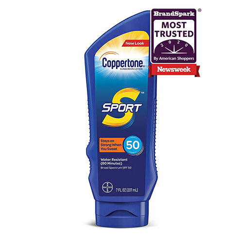 【エクスプレス便】 Coppertone SPORT Sunscreen Lotion Broad Spectrum SPF 50 7oz コパトーン スポーツ 日焼け止めクリーム 207ml アウトドア スポーツ 日焼け止め