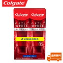 【追跡可能海外メール便】 【お得な2本セット】コルゲート Colgate renewal High Impact White OPTIC white Whitening PACK OF 2 ホワイト 85g 2本セット ホワイトニング 歯磨き粉