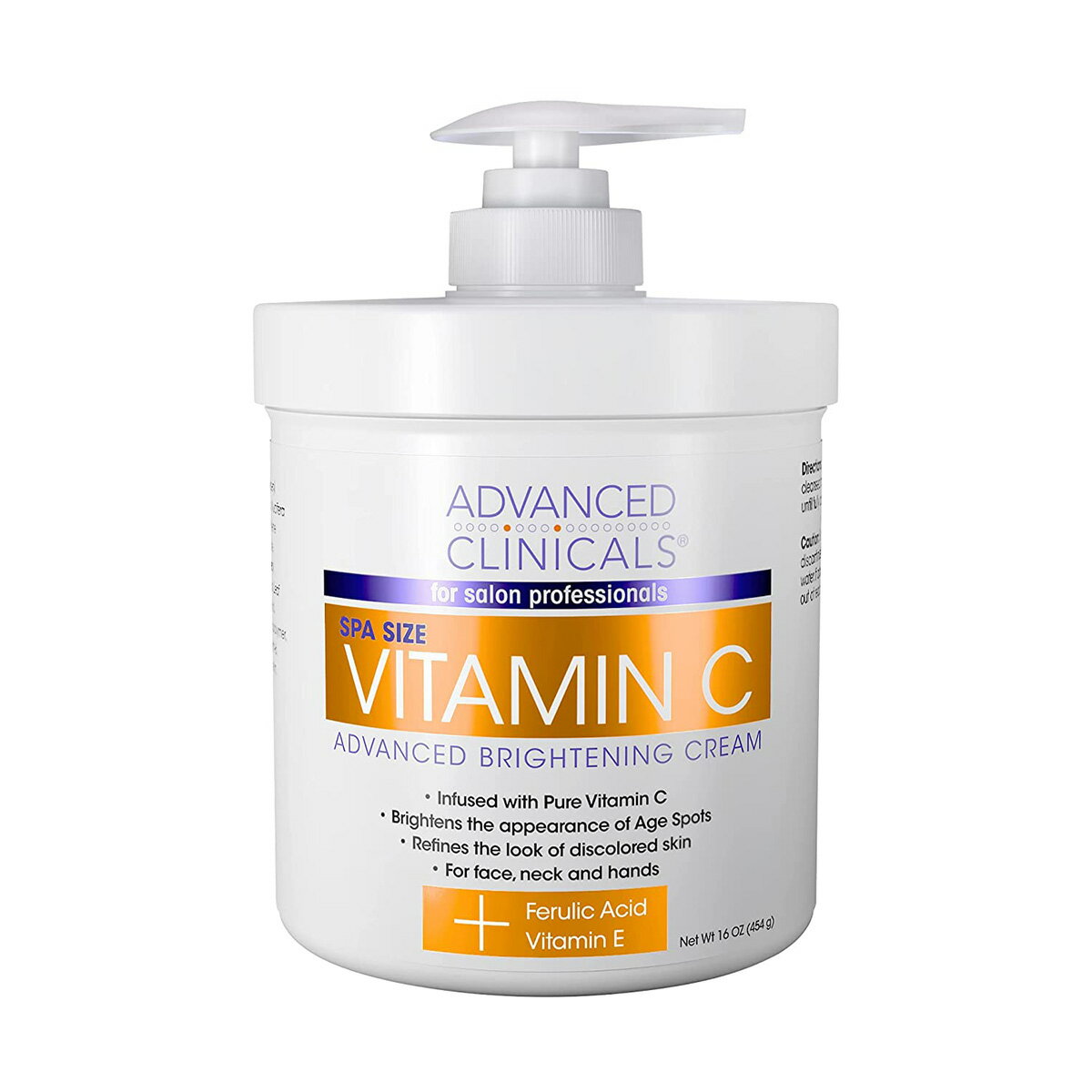 yGNXvXցzAdvanced Clinicals Vitamin C@灕g̗p@ێN[ r^~C@16 oz 454 g