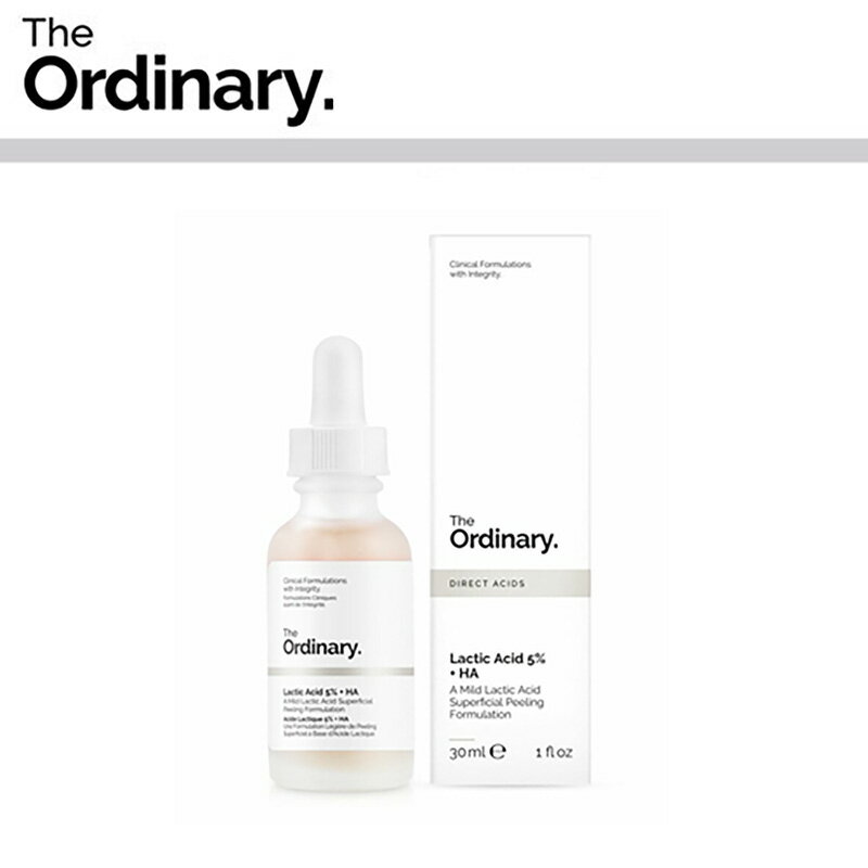 yǐՉ\CO[ցzyThe Ordinary.zLactic Acid 5% + HA 30ml DECIEM@I[fBi[@fBTC@@e@v`vRX@XLPA