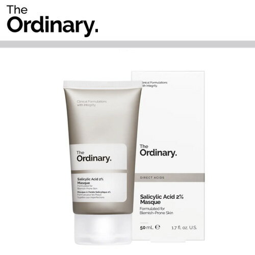 【追跡可能海外メール便】【The Ordinary.】Salicylic Acid 2% Masque 1.7oz オーディナリー　BHA マスク 50ml ディサイム　お肌　美容　プチプラコスメ　スキンケア 集中マスクケア　毛穴　ざらつき