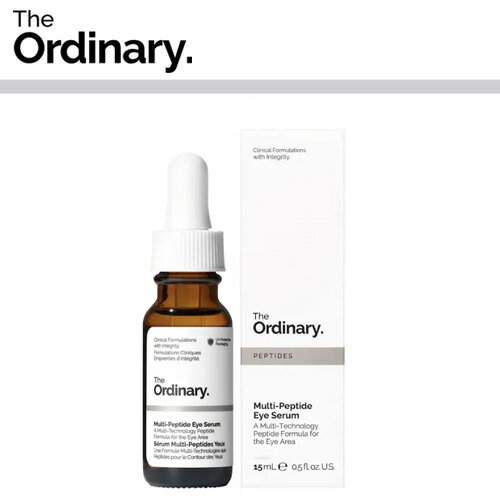 ײǽ᡼ءۡThe Ordinary.Multi-Peptide Eye Serum 0.5oz ǥʥ꡼ ޥڥץɡ 15ml ǥࡡȩơ󥱥