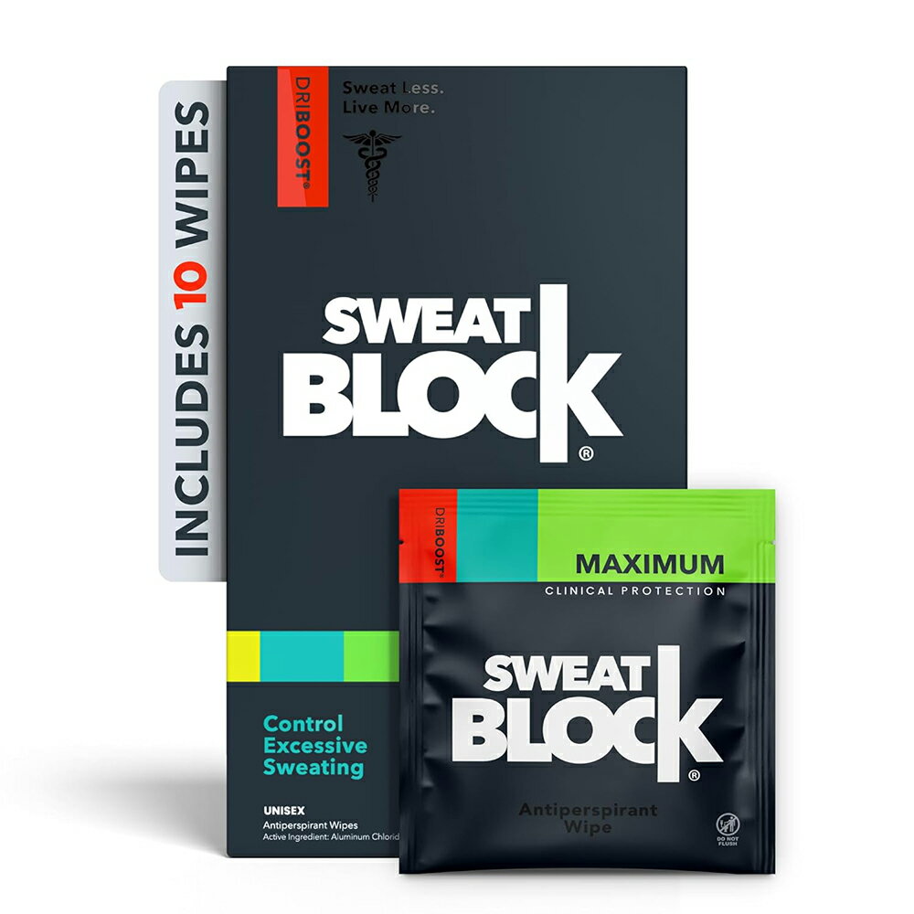  ǐՉ\CO  XEFbgubN 10@SWEAT BLOCK 10 wipes 킫@~߁@܁@COi@LK@@Deodorant Antiperspirant fIhg ΍