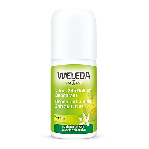 【追跡可能海外メール便】Weleda 24 Hour Roll-On Deodorant Citrus 1.7 Fluid Ounce ヴェレダ ロールオンデオドラン…