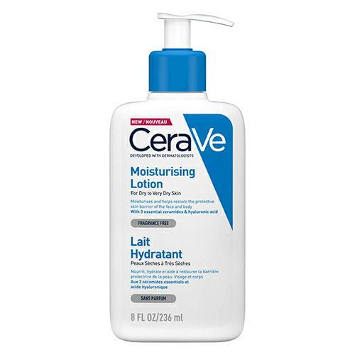 【追跡可能 国際便】CeraVe Moisturising Lotion 236ml セラヴィ モイストライジングローション 乾燥で荒れてるお肌へ セラミド配合