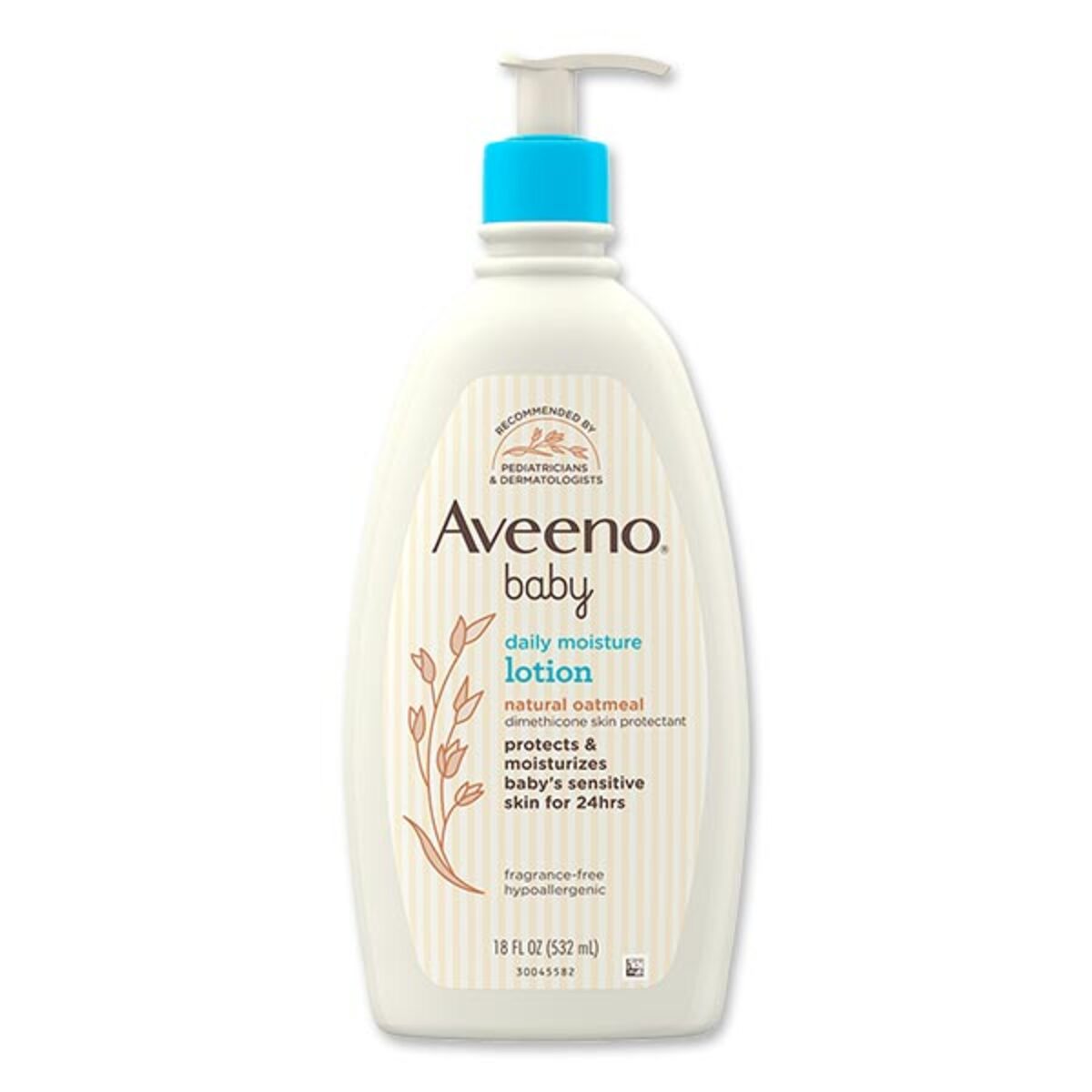 【エクスプレス便】Aveeno Baby Daily Moisture Lotion with Colloidal Oatmeal, 18 fl. oz アビーノ ベビー デイリーモイスチャー ローション 532ml