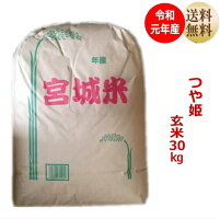 つや姫玄米24kg×1袋炊き上がり約14升分宮城県産【宮城県_物産展】【送料無料】【0501_free_f】