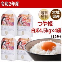 つや姫4.5kg×4袋白米18kg炊き上がり12升分宮城県産【宮城県_物産展】【送料無料】【0501_free_f】