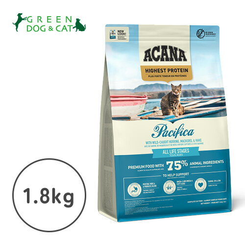樂天商城 - 【アカナ】アカナ　パシフィカキャット　1.8kg【15時までの注文で当日発送 正規品 ドライフード 猫用 成猫 老猫 子猫】