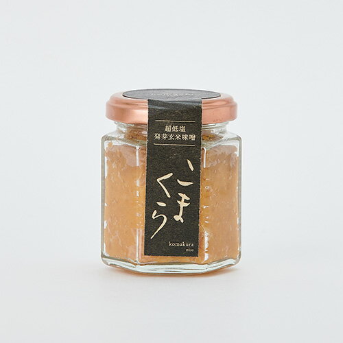 【その他厳選】超低塩発芽玄米味噌　こまくら　115g【3,300円以上で送料無料 15時までの注文で当日発送 正規品 トッピング食材 乳・卵製品・豆・穀類 犬用】のサムネイル