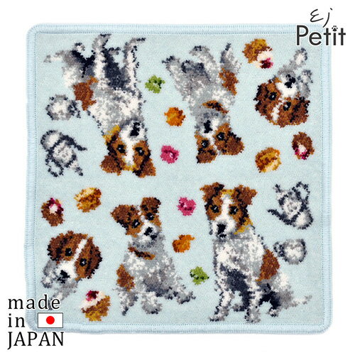 【その他厳選】ジャックラッセルテリア ハンカチ 【15時までの注文で当日発送 正規品 犬用 猫用】