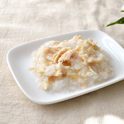 【その他厳選】比内地鶏雑炊　ささみ　80g【15時までの注文で当日発送 正規品 トッピング食材 肉類 犬用】のサムネイル
