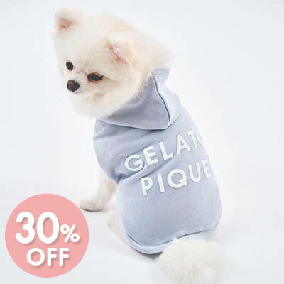 【ジェラートピケ】gelato pique　裏毛フーディ【数量限定】　M【3,300円以上で送料無料 15時までの注文で当日発送 正規品 ウエア 犬用】のサムネイル