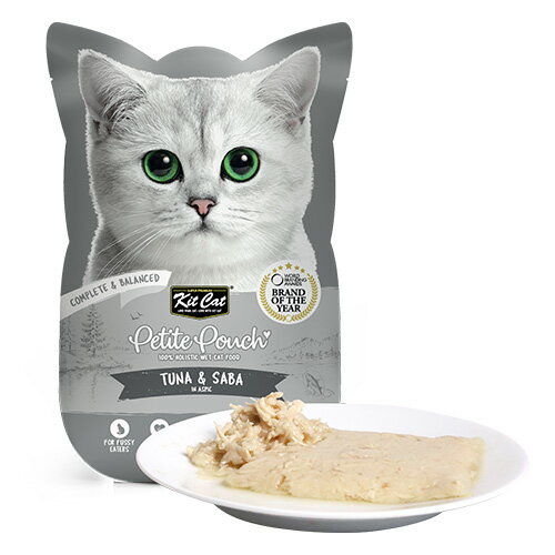 樂天商城 - 【キットキャット】キットキャット　プティパウチ　ツナ＆サバ　70g【15時までの注文で当日発送 正規品 ウェットフード 猫用 老猫 成猫】