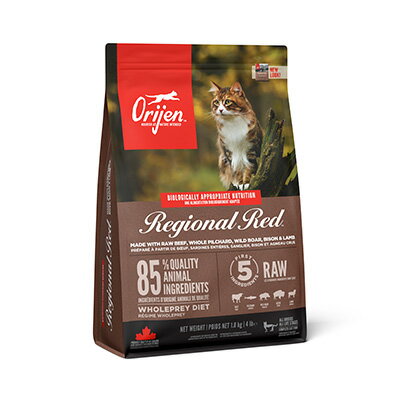 Natural - 【オリジン】オリジン　レジオナルレッド　キャット　1.8kg【15時までの注文で当日発送 正規品 ドライフード 猫用 成猫 老猫 子猫】
