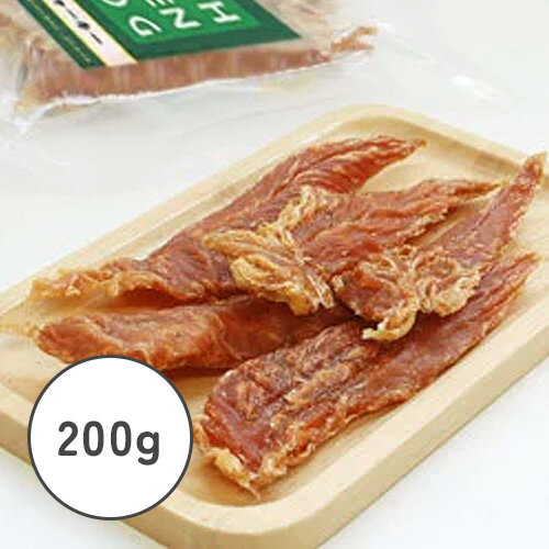 【ウィズ　グリーンドッグ】ささみジャーキー　200g【15時までの注文で当日発送 正規品 おやつ ジャーキー（肉・魚） 犬用 猫用】のサムネイル