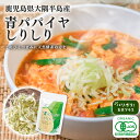 ★お買い物マラソン ポイント2倍★青パパイヤ しりしり 乾燥野菜 酵素 国産 鹿児島県産 50g 有機JAS認証 パパイン 料理 ポリフェノール ビタミン 無添加食品 美容 健康 ダイエット カット野菜 ドライ野菜 酵素野菜 酵素の青パパイヤ島