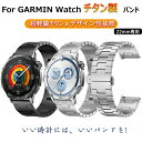 Garmin Forerunner 265 交換バンド ガーミン Garmin Venu 3 バンド チタン garmin forerunner 265 ベルト ガーミン Garmin Forerunner 255 / 265 music 交換バンド チタン合金 Garmin vivoactive4 バンド GARMIN venu2 ベルト 高品質 高級感 メンズ おしゃれ 耐久性 傷防止